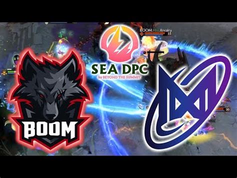 AMAZING GAME BOOM ESPORTS Vs NIGMA GALAXY SEA DREAMOCEL STANDIN