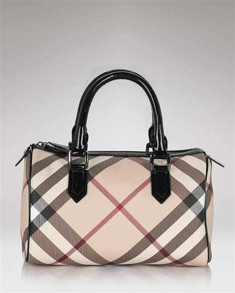 Burberry Check Bowling Bag Bloomingdales