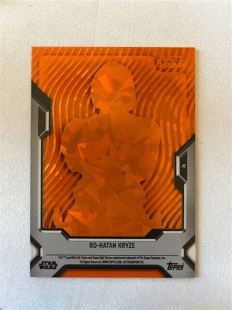 Topps Star Wars High Tek Nycc Exclusive Bo Katan Kryze Ebay