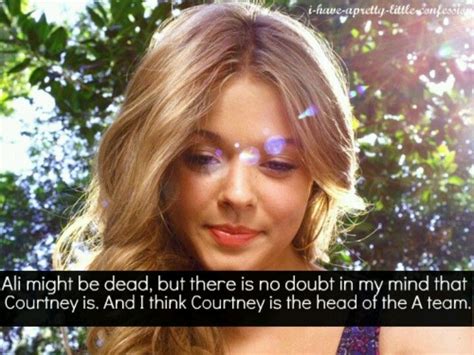 Actually, Ali is alive. Courtney is the dead one. #pll #books #ali # ...