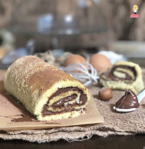 ROTOLO Alla NUTELLA Dolce Facile E Veloce A Tavola Con Tea