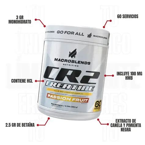 Cr2 Creatine 60 Servicios Luegopago