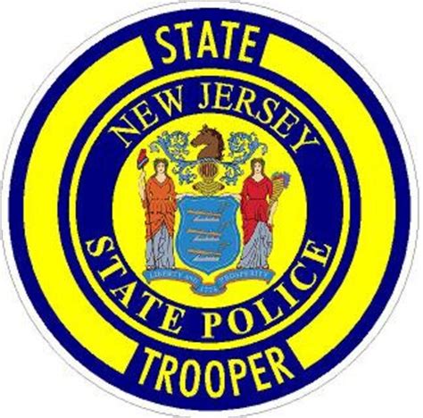 New Jersey State Trooper Decal. Reflective or Matte Vinyl - Etsy