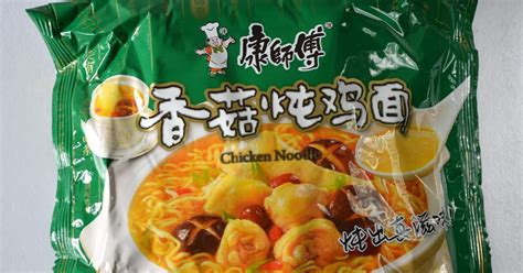 Kang Shi Fu Instant Noodles Chicken Mushroom Flavour Johor Kaki