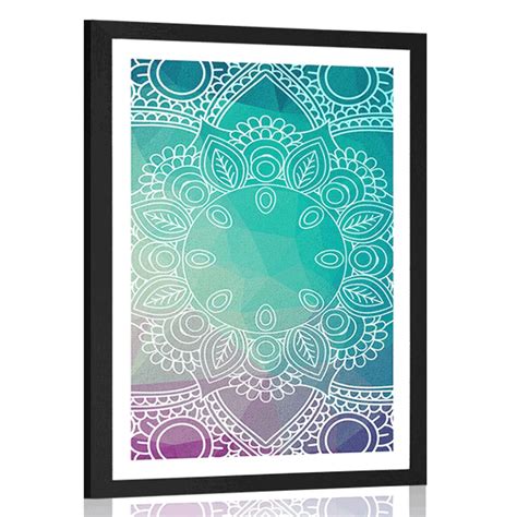 Plakat S Paspartuom Pastelna Mandala Dovido Hr