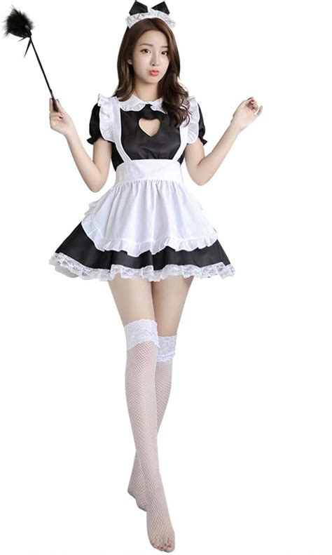 Comprar Yomorio French Maid Uniform Sexy Cat Cosplay Lingerie Costume