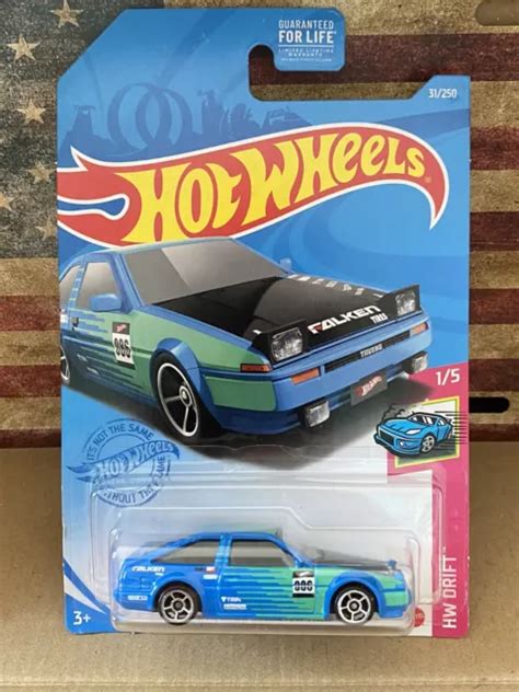 Hot Wheels Hw Drift Toyota Ae Sprinter Trueno Falken Team