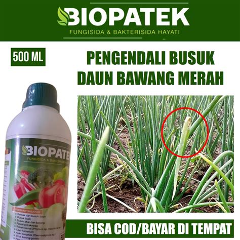 Biopatek Ml Obat Hama Patek Bawang Merah Obat Hama Busuk Daun