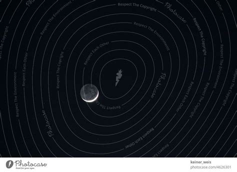 Lunar eclipse in black sky - a Royalty Free Stock Photo from Photocase