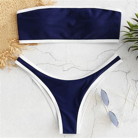 Buy Ishowtienda 2019 Swimwear Women Sexy Solid Swimsuit Bikini Bathing Bra Push