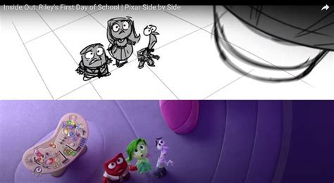 Inside Out Movie Storyboard | Disney sign, Pixar, Disney movies