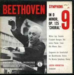 Beethoven Jascha Horenstein Pro Musica Symphony Vienna Symphony