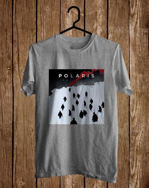 Polaris Fatalism Album Front Side White Tee Adl