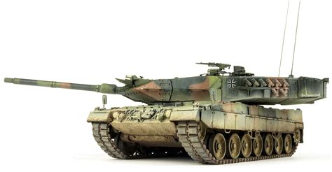 The Modelling News: Review & Build Guide: 35th scale Leopard 2 A7 ...