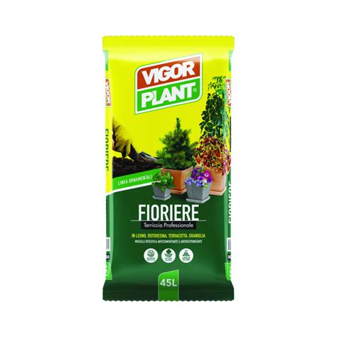 Terriccio Per Fioriere Con Concime L Vigorplant