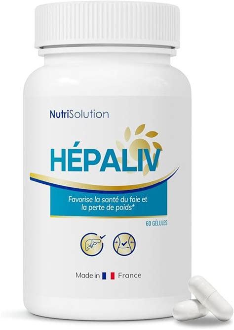 H Paliv Par Nutrisolution Soutient La Sant Du Foie Perte De Poids