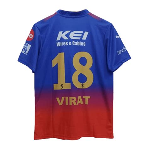 RCB Virat Kohli 2024 Official Jersey | IPL jersey - Cyberried Store