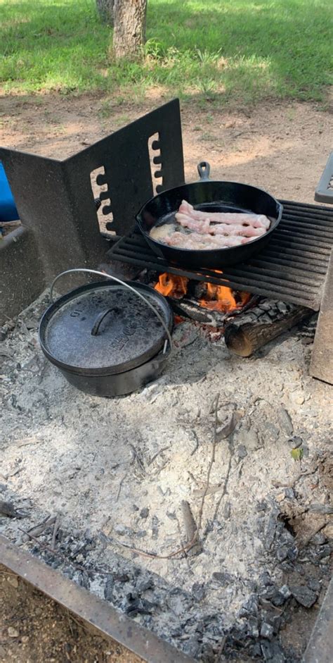 Breakfast tastes better on a campfire : r/CampfireCooking