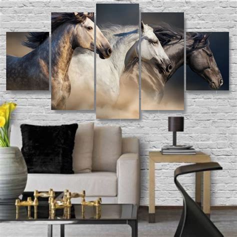 Quadros Decorativos Mosaico Mdf Cavalo Fazenda X Cm Elo