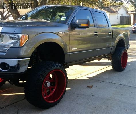 Wheel Offset Ford F Hella Stance Lifted Custom Rims