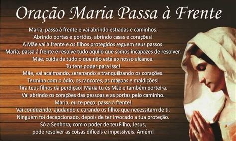 Novena Maria Passa Na Frente Fa A Agora