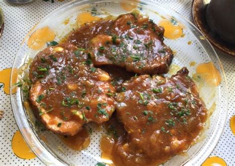 Chuletas Ahumadas De Cerdo En Salsa Agridulce Receta De Rosa Padr N