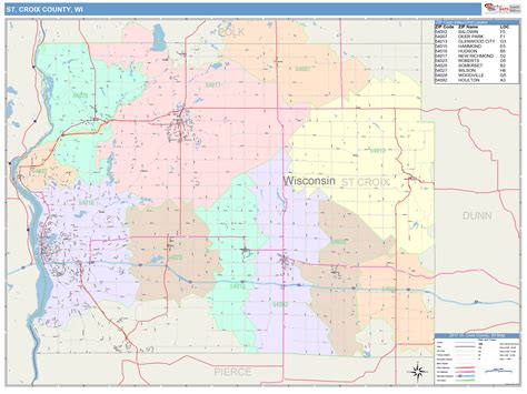 St Croix County Wi Map - World Directions Map – Navigate Global Routes ...