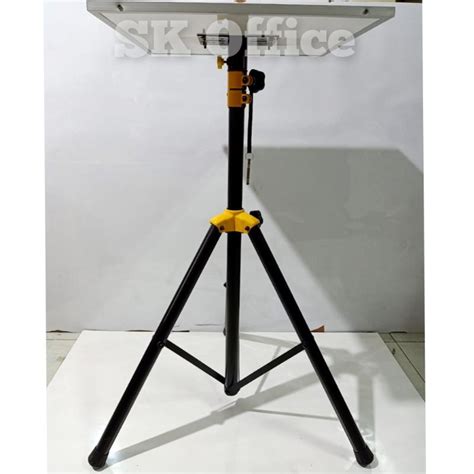 Jual Meja Tripod Lcd Proyektor Kaki Tiga Meja Proyektor Shopee Indonesia