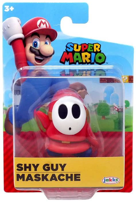 World Of Nintendo Super Mario Wave 42 Shy Guy 2 5 Mini Figure Jakks