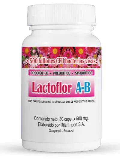 Lactoflor A B Billones De Probiotico Mujer