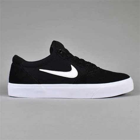 Nike SB Chron SLR Skate Shoes Black White SKATE SHOES From Native