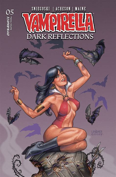 AUG240341 VAMPIRELLA DARK REFLECTIONS 5 CVR B LINSNER Previews World