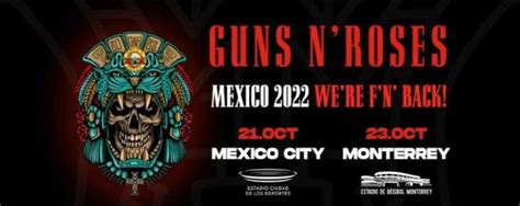 Gana Boletos Al Concierto De Guns N Roses En La Cdmx O Monterrey