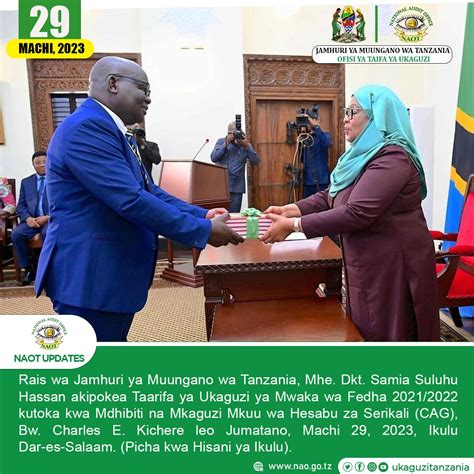 Rais Wa Jamhuri Ya Muungano Wa Tanzania Mhe Dkt Samia Suluhu Hassan