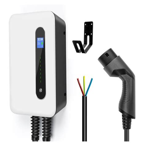 EV Charger 32A 7KW Electric Vehicle Charger Type 2 Wall Box Wall