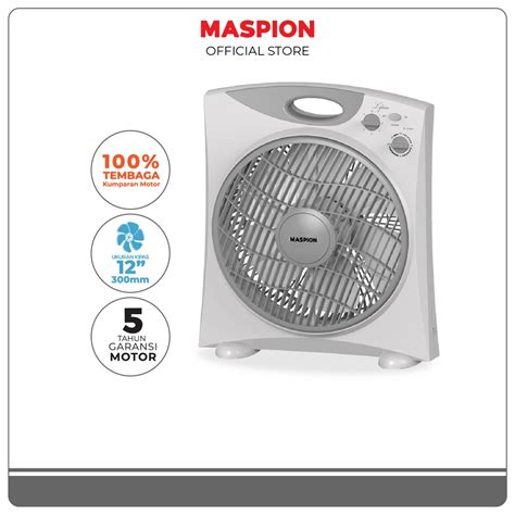 Jual Maspion Kipas Angin Kotak Box Fan Inch Ex T Shopee Indonesia