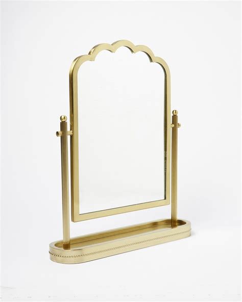 Gold Classic Dressing Table Mirror Oliver Bonas Mirror Table