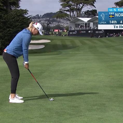 Golf Channel On Twitter Anna Nordqvist With A Beauty From Yards