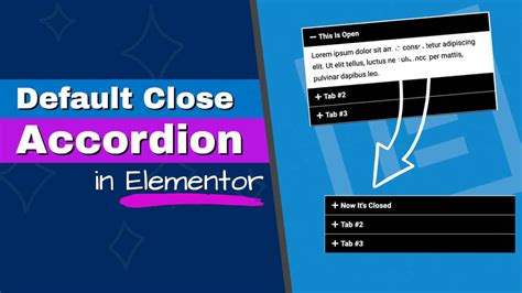 How To Set The Elementor Accordion Widget Closed By Default Pluginsforwp