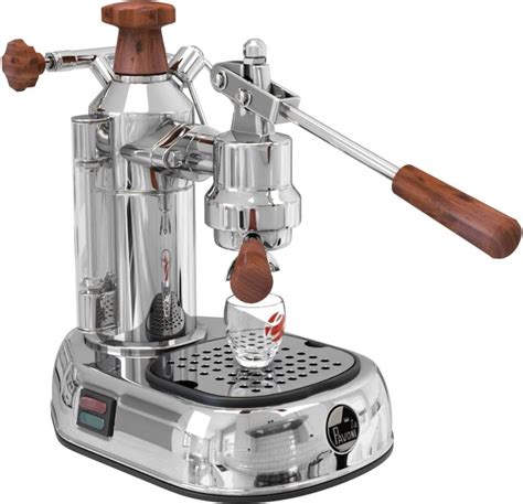 La Pavoni Europiccola Máquina Espresso Manual De 8 Tazas Cromo Y