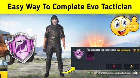 Easy Way To Complete Evo Tactician Achievement In Bgmi Pubg Mobile