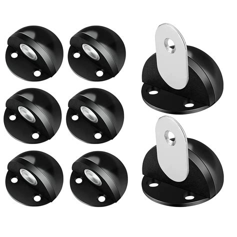 Buy KOLAKO Magnetic Door Stops Black Door Stoppers Floor Modern