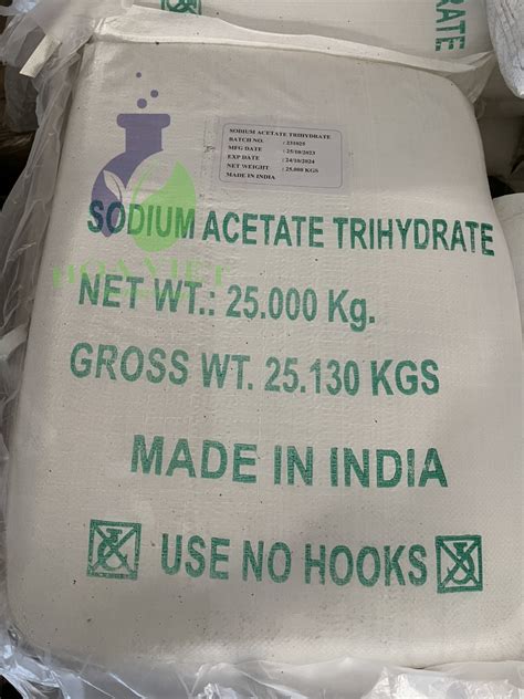 Sodium Acetate Trihydrate C Ng Ty Tnhh Hoa Vi T Chemgroup