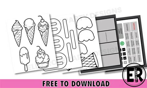 Free Ice Cream Shop Dramatic Play Printables