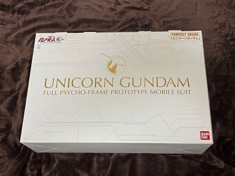 Pg Rx Unicorn Gundam Full Psycho Frame Prototype Mobile Suit New