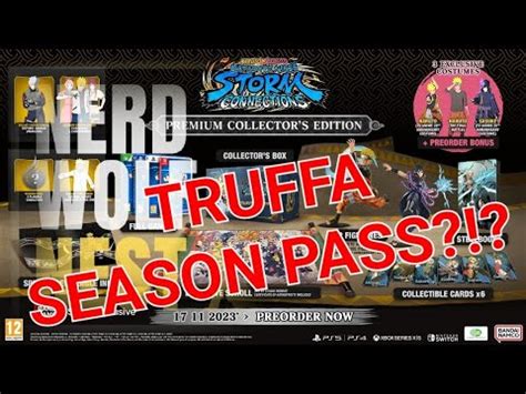 Manca Season Pass Naruto Storm Connections Premium Collector S