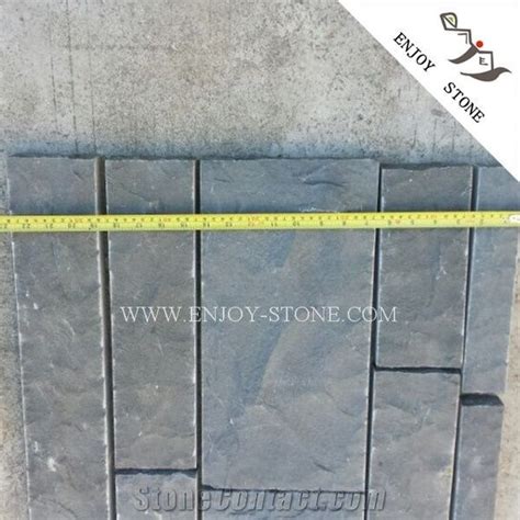 China Zhangpu Black Basalt Natural Split Basalt Stone For Walling