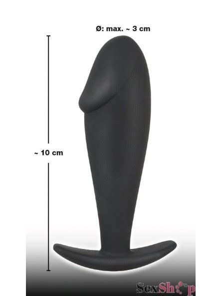 Plug Negro Silicona Soft Sex Shop Ofertas Color Negro