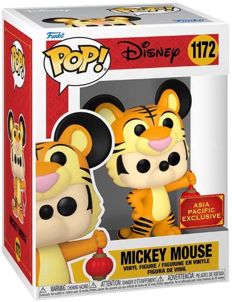 Figurine Pop Mickey Mouse Disney 1172 Pas Cher Mickey Mouse En Tigre