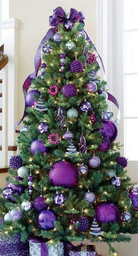 Purple Christmas Trees – Christmas Photos